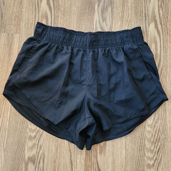 Athletic Running Shorts Women's Size Medium Black Pockets - Picture 1 of 5